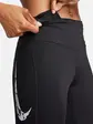 Легінси жіночі Nike Fast Mid-Rise 7/8 Running Leggings With Pockets Black
