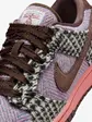 Кросівки Nike W DUNK LOW, фіолетовий з коричневим