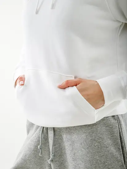 Толстовка Nike FLC PARK20 PO HOODIE, білий