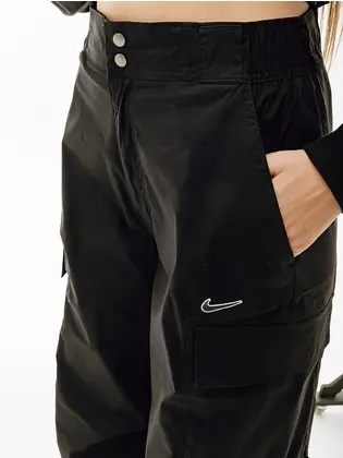 Штани Nike W WVN OS PANT HR SW, чорний