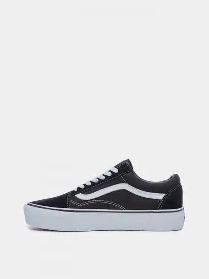 Кеди низькі Vans жін., чорний з білим