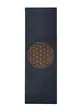 Килимок для йоги Bodhi Leela Flower of Life антрацит 183x60x0.45 см