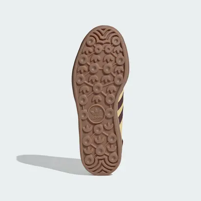 Кросівки Adidas Gazelle Bold, жовтий з бордовим