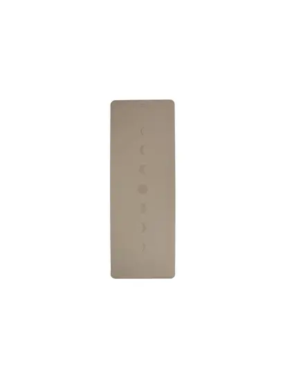 Йога-мат Bodhi Phoenix Moon Phases Light Taupe матовий 185x66x0.4 см