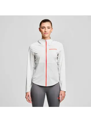 Вітровка Saucony ENDORPHIN RUNSHIELD JACKET, білий