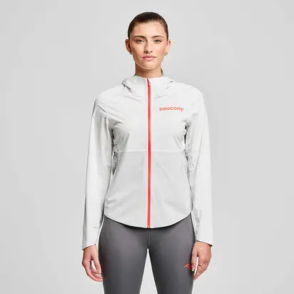 Вітровка Saucony ENDORPHIN RUNSHIELD JACKET, білий