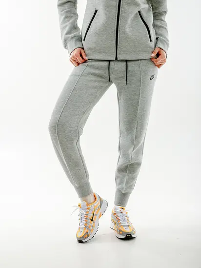 Штани Nike W NSW TCH FLC MR JGGR, сірий
