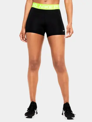 Шорти Nike Pro 365 Short Black Yellow