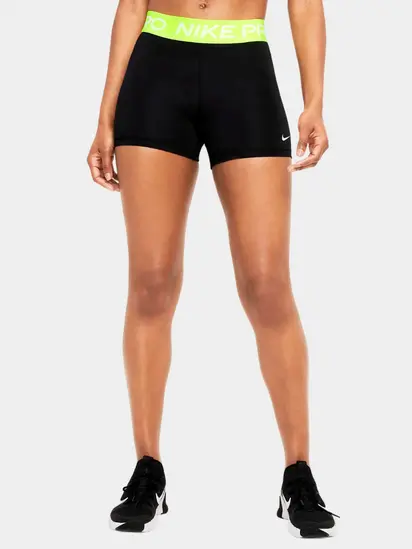 Шорти Nike Pro 365 Short Black Yellow
