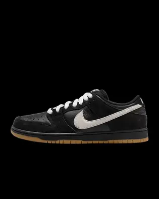 Кросівки Nike SB Dunk Low Pro Black Suede White