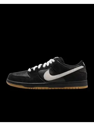 Кросівки Nike SB Dunk Low Pro Black Suede White