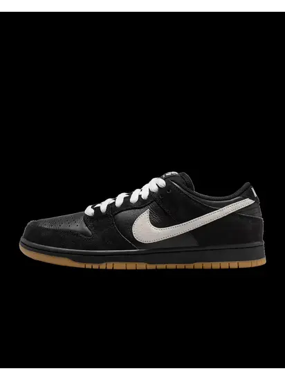 Кросівки Nike SB Dunk Low Pro Black Suede White