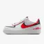 Кросівки Nike W AF1 SHADOW, білий з червоним