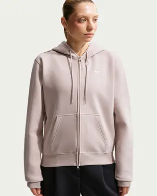 Толстовка Nike W STDO FLC MW STD FZ HDY, світло-рожевий