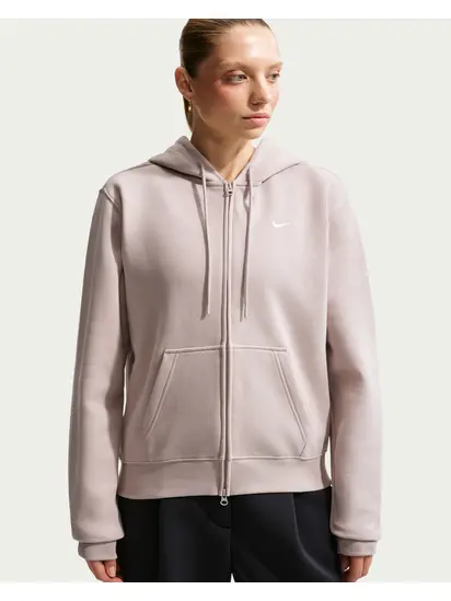 Толстовка Nike W STDO FLC MW STD FZ HDY, світло-рожевий