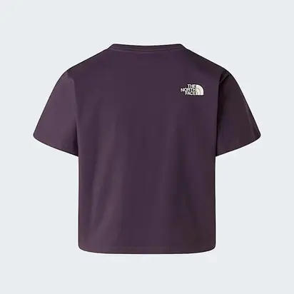 Футболка T-shirt Flora Embroidered THE NORTH FACE L Фіолетовий