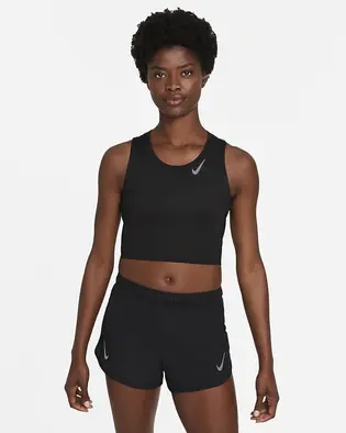 Топ для бігу Nike Dri-FIT Race, чорний