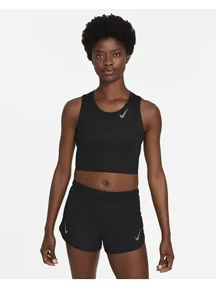 Топ для бігу Nike Dri-FIT Race, чорний