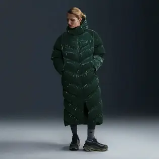 Куртка Nike W NSW TF OS SHN SNFL WNPFR PKA, темно-зелений