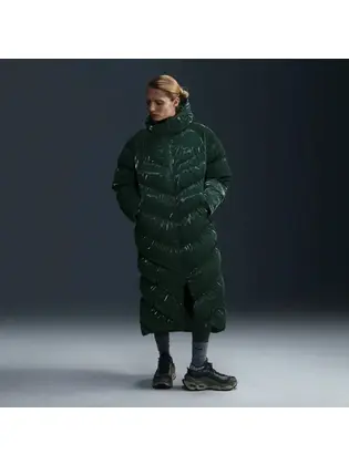 Куртка Nike W NSW TF OS SHN SNFL WNPFR PKA, темно-зелений