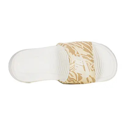 Шльопанці Nike VICTORI ONE SLIDE PRINT, білий з бежевим