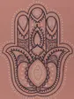 Килимок для йоги Bodhi Leela Hamsa Rose Tan 183x60x0.45 см