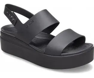 Сандалі BROOKLYN LOW WEDGE W CROCS W6 (36-37) Чорний