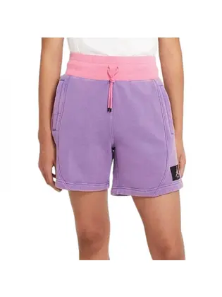 Шорти Jordan Flight Fleece Shorts, фіолетовий з рожевим