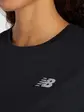 Футболка Heathertech New Balance L Чорний