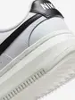 Кросівки Nike W COURT VISION ALTA, білий з чорним