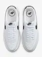 Кросівки Nike W COURT VISION ALTA, білий з чорним