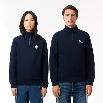 Світшот Lacoste Paris High-Neck Zip-Up