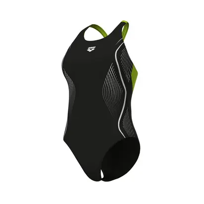 Купальник Arena GRID SWIMSUIT V BACK GRAPHIC