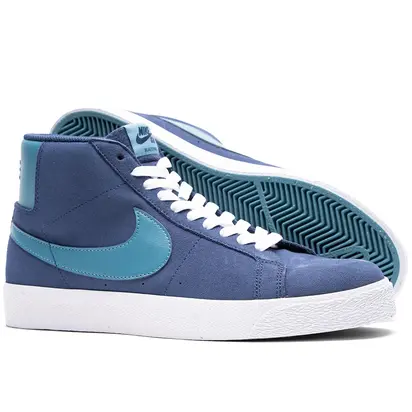 Кеди NIKE SB ZOOM BLAZER MID BLUE