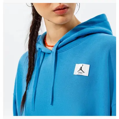 Толстовка JORDAN W J FLT FLC HOODIE, синій