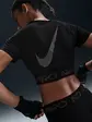 Топ жіночий Nike Np Dri-Fit Ss Crop Top Tt Gx Black