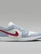 Кросівки Jordan 1 Low Blue Whisper Dune Red (W)