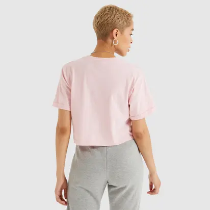 Футболка Ellesse Alberta Cropped Tee, рожевий