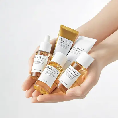 SKIN1004 Набір мініверсій для подорожей з центелою (5 засобів) 30мл/20мл/30мл/30мл/30мл