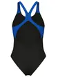 Купальник комплект Arena BREATH SWIMSUIT V BACK LB, чорний