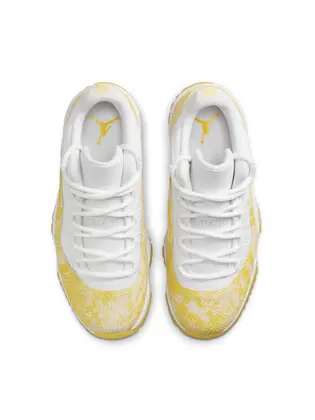 Кросівки W Air Jordan Air 11 Retro Low White/Yellow