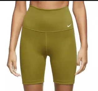 Тайтси Nike dri fit one high-waisted 7in short