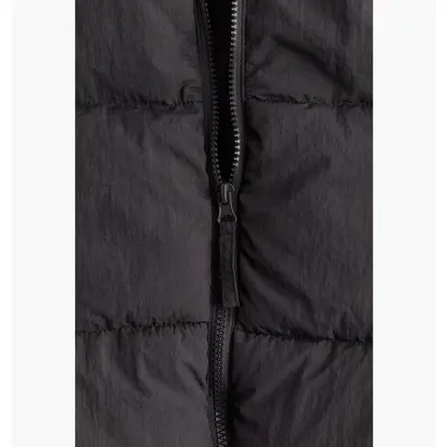 Пуховик жіночий H&M Short Puffer Jacket Grey XS