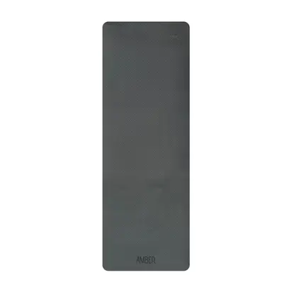 Килимок для йоги та фітнесу Hanuman PRO BLACK Amber 183×66×0.8 см