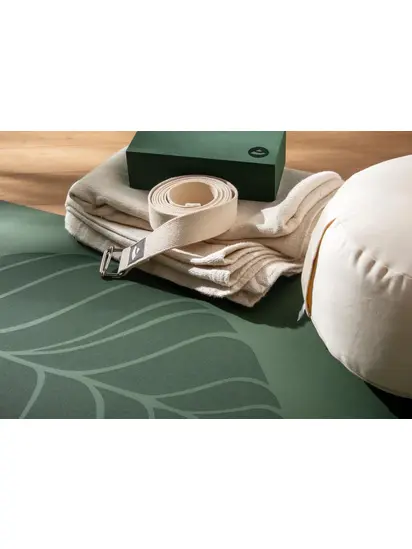 Йога-мат Bodhi Phoenix XL Bodhi Leaves Forest Green матовий 200x66x0.4 см