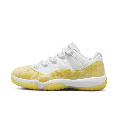 Кросівки W Air Jordan Air 11 Retro Low White/Yellow