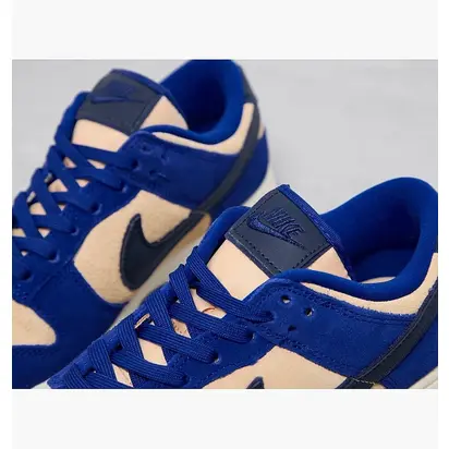 Кросівки Nike Dunk Low LX Blue Suede (W)