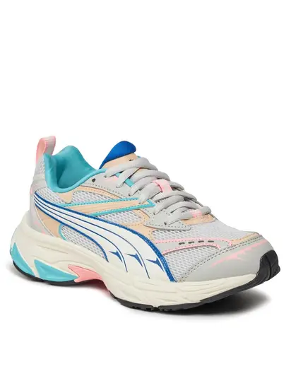 Футзалки Puma Morphic, сірий з блакитним