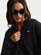 Толстовка Nike W STDO FLC MW STD FZ HDY, чорний
