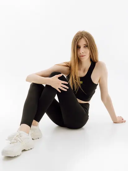 Топ Puma W First Mile High Impact Bra, чорний